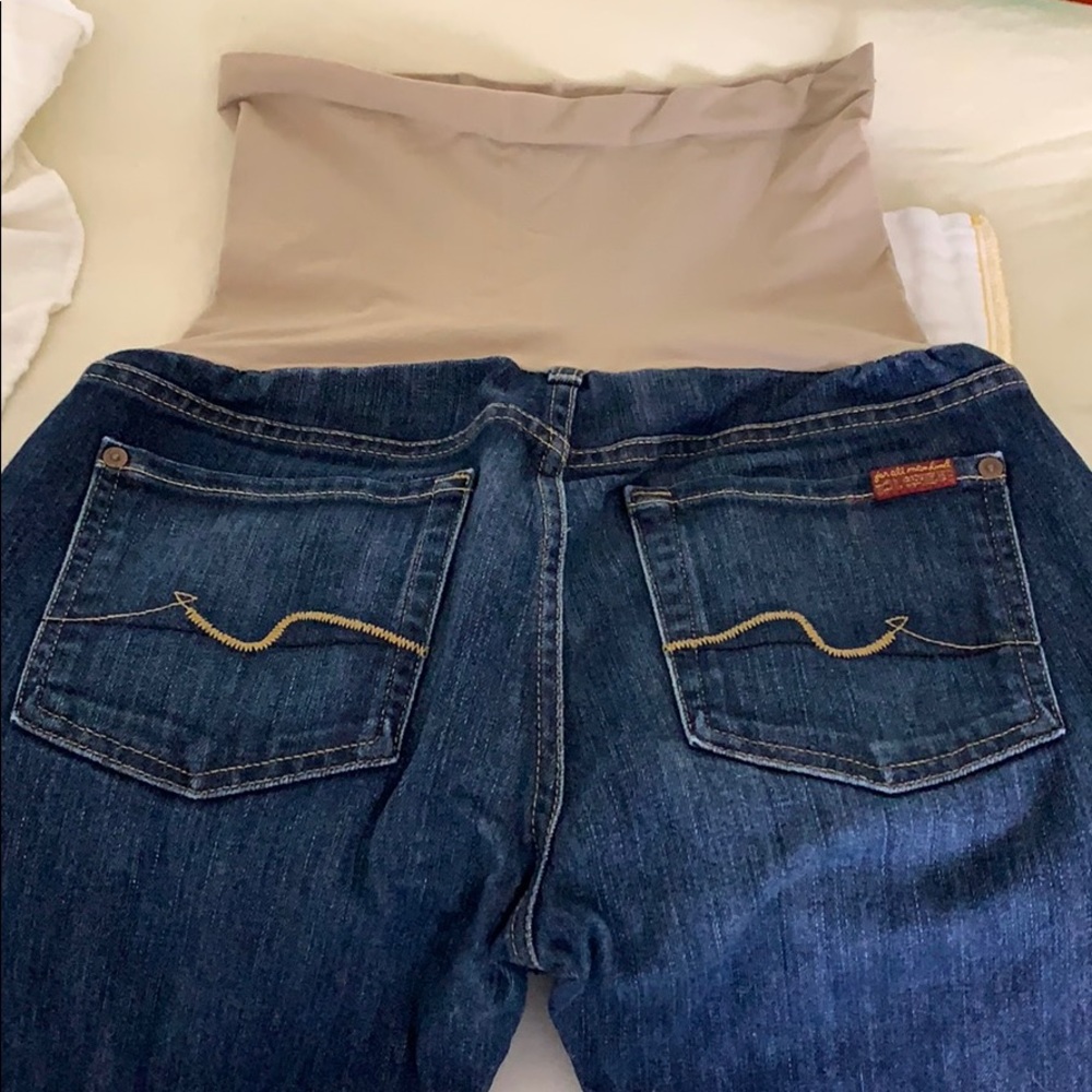7 for all mankind maternity jeans